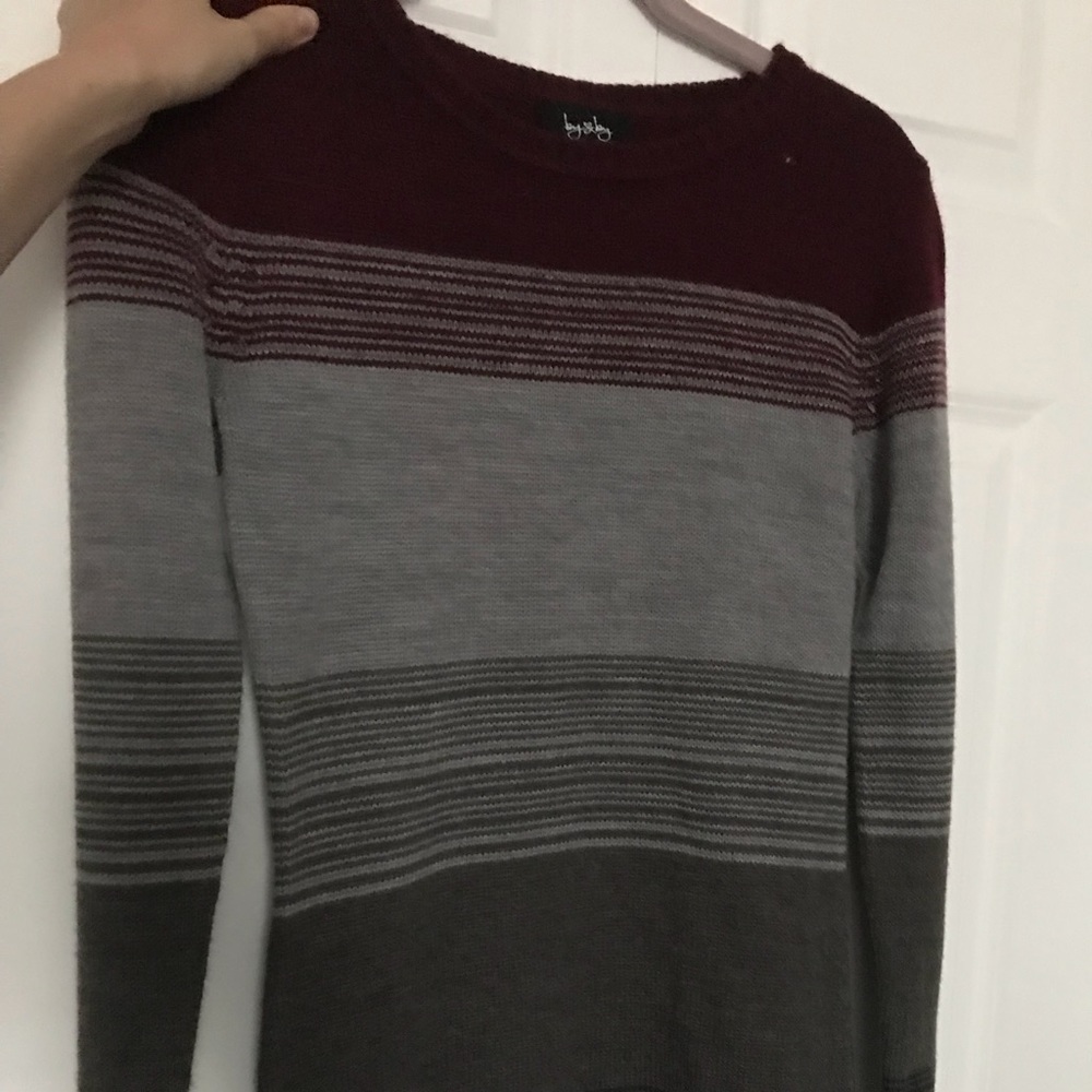 Striped Sweaterdress